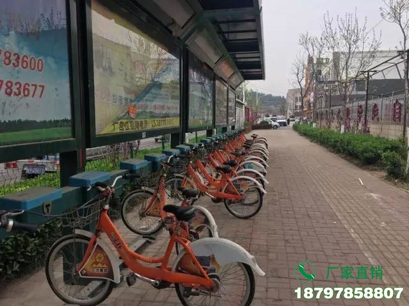 城市共享单车服务亭