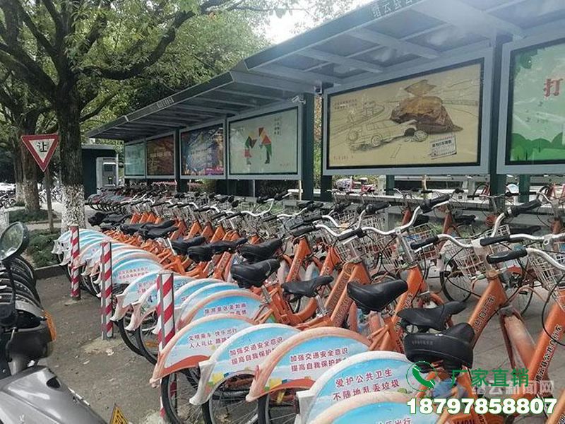 堆龙德庆县智能共享单车停车亭